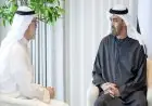 رئيس الإمارات ووزير خارجية الكويت يتناولان مستجدات الأوضاع الإقليمية