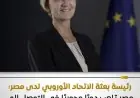 رئيسة بعثة الاتحاد الأوروبي تثني على جهود مصر الرائدة في معالجة الأزمات الإقليمية