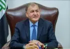 الرئيس العراقي يعبر عن دعمه الكامل لسيادة وأمن لبنان وتضامنه مع الشعب اللبناني