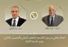 وزير الخارجية يناقش مع نظيره الجزائري استراتيجيات خفض التصعيد في المنطقة