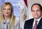 الرئيس السيسى ورئيسة وزراء إيطاليا يتناولان أحدث التطورات في الشرق الأوسط