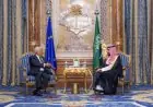 ولي العهد السعودي ورئيس المجلس الأوروبي يناقشان الأحداث الراهنة وتأثيرها على المنطقة