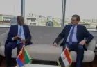 وزير الزراعة يناقش تعزيز التعاون مع المستشار الاقتصادي للرئيس الإريتري لتعزيز التنمية الزراعية