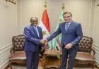 وزير الزراعة يعقد لقاءً مع المستشار الاقتصادي للرئيس الإريتري ووزير التجارة لتعزيز التعاون المشترك