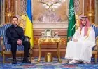 ولي العهد السعودي يناقش مع رئيس أوكرانيا التطورات الحالية في الشرق الأوسط