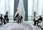 رئيس العراق يعبر عن التزام بلاده بتعزيز العلاقات الاستراتيجية مع الصين