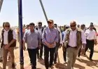 صور تفقد سويلم لمشروع تنمية جنوب الوادي ومحطة الرفع العملاقة في توشكى