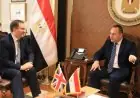 وزير التعليم العالي يبحث تعزيز التعاون الأكاديمي مع السفير البريطاني