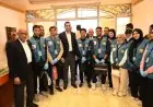 وزير الشباب والرياضة ومحافظ شمال سيناء يتفقدان أنشطة المدينة الشبابية بالعريش