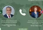 وزير خارجية باكستان يناقش التطورات الإقليمية الهامة مع نظيرته البريطانية