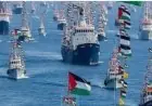 الجيش الإسرائيلي يعلن عن توقف 21 سفينة من 58 في الأسطول المتجه نحو غزة