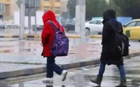 تعليمات رسمية بتعطيل الدراسة غدا بسبب الأحوال الجوية السيئة