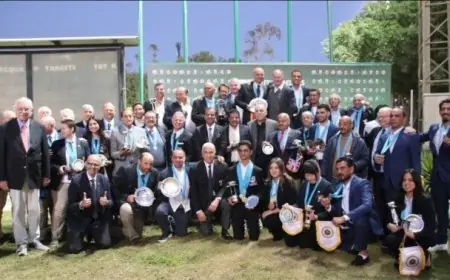 وزير الشباب والرياضة يحتفي بأبطال الرماية بعد تحقيق 31 ميدالية و12 لقب بطل أفريقيا