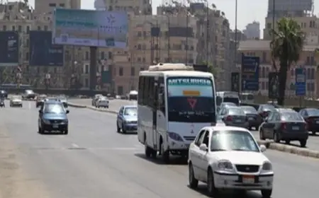 نشرة المرور اليوم الأربعاء حركة انسيابية في معظم محاور القاهرة والجيزة