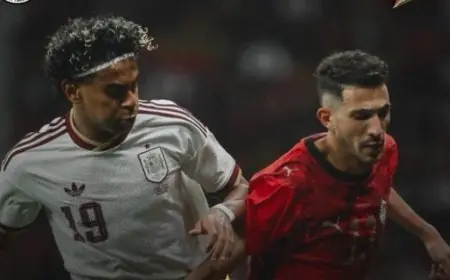تعادل سلبي مثير منتخب مصر يواجه إسبانيا ويهدر فرصة التقدم بسبب القائم في الشوط الأول