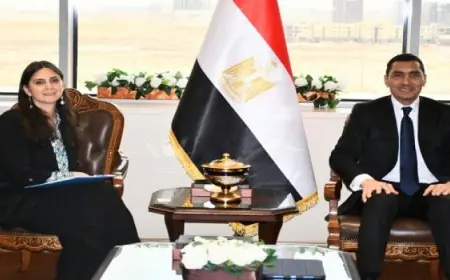 وزير الرياضة يبحث مع الممثل المقيم لليونيسف ملفات التعاون المشترك وتحسين حقوق الأطفال