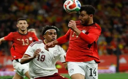 منتخب مصر يفرض التعادل السلبي على إسبانيا في قلب برشلونة