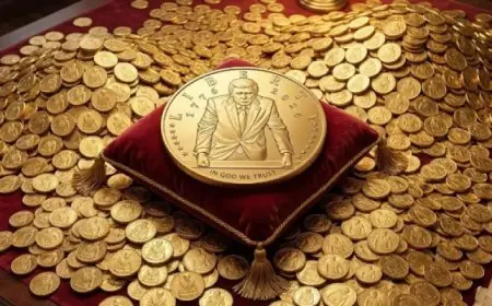 ترامب يظهر على عملة ذهبية بمناسبة ذكرى الاستقلال رغم انتهاك القانون الأمريكي