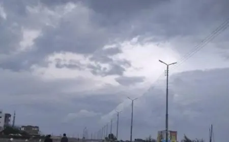 الأرصاد تحذر من سحب كثيفة وأمطار متفاوتة الشدة في جنوب البلاد