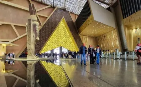 المتحف المصري الكبير يتصدر قائمة أفضل المعالم السياحية العالمية لعام 2026 حسب مجلة تايم
