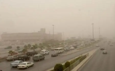 الأرصاد تحذر من استمرار العواصف الرملية على السواحل الشمالية الغربية والصحراء الغربية والوجه البحري