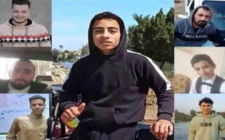 صور الضحايا التسعة في حادث كفر داود بالمنوفية بينهم شقيقان وأب وابنه