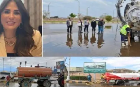 وزيرة الإسكان تشرف على إجراءات المدن الجديدة لمواجهة مياه الأمطار وحالات الطقس السيئ