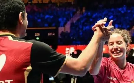 تاريخ جديد تسجله المصرية هنا جودة في بطولة العالم لتنس الطاولة