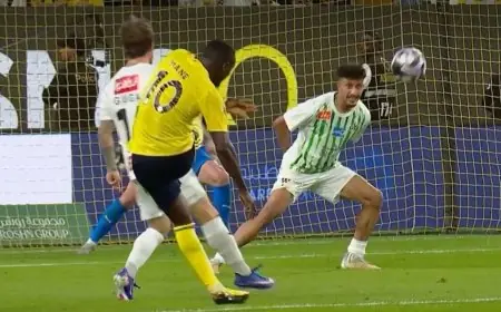 أبرز أهداف مباراة النصر والنجمة في دوري روشن السعودي مع نتيجة 5-2
