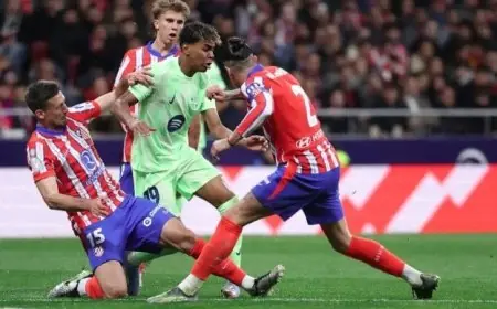 توقيت مباراة برشلونة ضد أتلتيكو مدريد في الدوري الإسباني وأفضل القنوات الناقلة