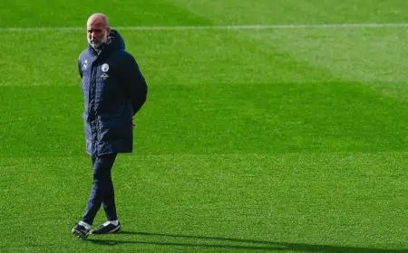 بيب جوارديولا يكشف عن موقف مانشستر سيتي من رحيل رودري