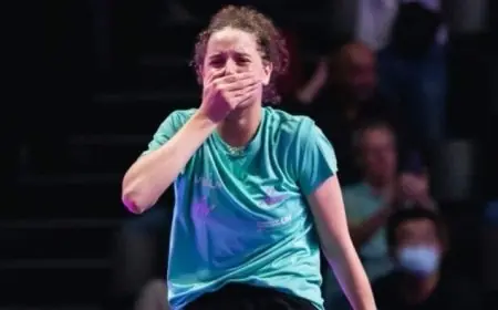 الاتحاد الدولي لتنس الطاولة يبرز إنجاز هنا جودة رغم خروجها من البطولة