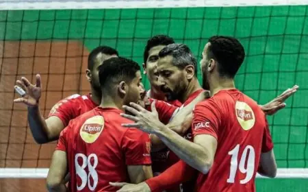 الأهلي يحقق إنجاز التأهل إلى نصف نهائي كأس مصر للكرة الطائرة