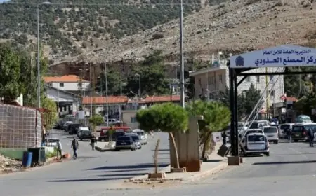جيش الاحتلال يهدد بإغلاق معبر حدودي بين لبنان وسوريا استعدادا للهجوم