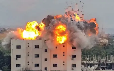 إسرائيل تحذر سكان 4 أحياء وتشن غارات على الضاحية الجنوبية لبيروت