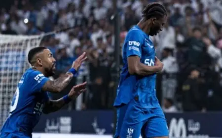 أهداف مباراة الهلال والتعاون تنتهي بالتعادل 2-2 في دوري روشن السعودي ملخص كامل