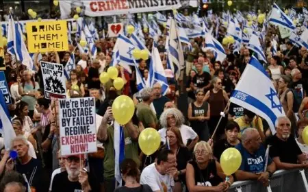 شرطة الاحتلال الإسرائيلي تستخدم القوة لتفريق احتجاجات ضد الحرب مع إيران