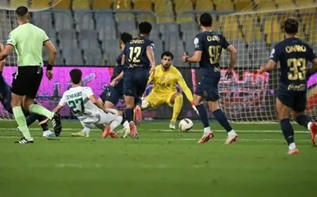 أهداف الدباغ ومنسي تقود الزمالك للتقدم على المصري 2-1 في الشوط الأول فيديو