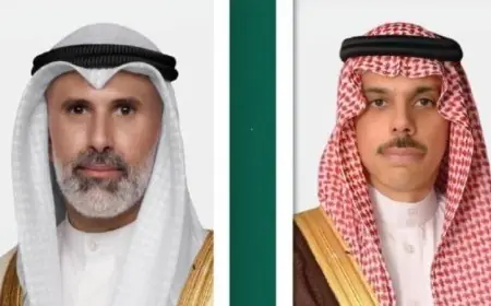 وزير الخارجية السعودي ونظيره الكويتي يتحدثان هاتفياً حول تطورات الأوضاع في المنطقة