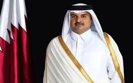 أمير قطر يناقش التطورات الإقليمية مع رئيس وزراء إسبانيا