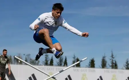 فيرلان ميندي يغيب عن تشكيلة ريال مدريد لمواجهة بايرن ميونيخ في دوري أبطال أوروبا