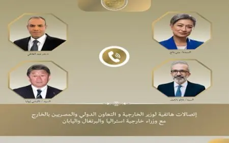 وزير الخارجية يناقش المستجدات الإقليمية وجهود تخفيف التوتر مع نظرائه من أستراليا واليابان والبرتغال عبر اتصال هاتفي