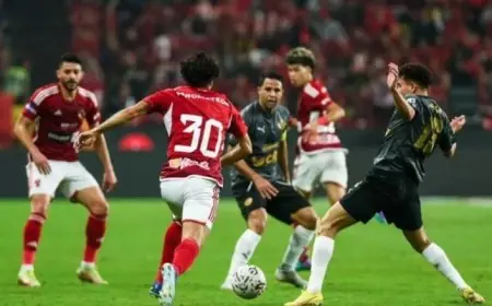 استمتع بمشاهدة بث مباشر لمباراة الأهلي ضد سيراميكا كليوباترا اليوم في الدوري المصري
