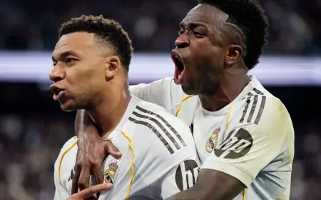 مباراة مثيرة ريال مدريد بقيادة مبابي وفينيسيوس يتحدى بايرن ميونيخ في دوري الأبطال