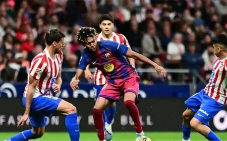 برشلونة يعلن قائمة مباراة أتلتيكو مدريد في ربع نهائي دوري أبطال أوروبا ويقود الهجوم لامين يامال