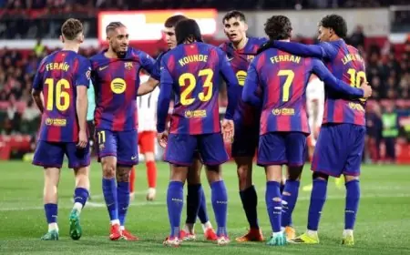 تشكيلة برشلونة المتوقعة لمواجهة أتلتيكو مدريد في دوري أبطال أوروبا