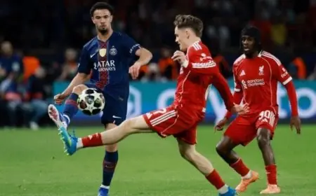 باريس سان جيرمان يسجل هدف التقدم أمام ليفربول في الشوط الأول من دوري أبطال أوروبا فيديو