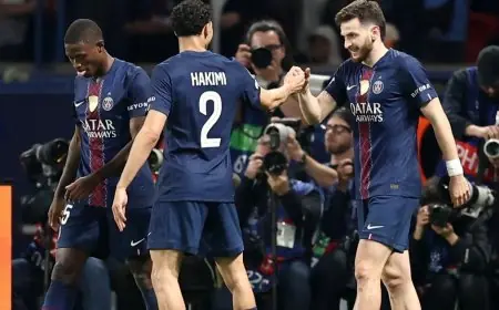 ليفربول يتلقى هزيمة ثقيلة أمام سان جيرمان بنتيجة 2-0 غياب محمد صلاح يؤثر على الأداء