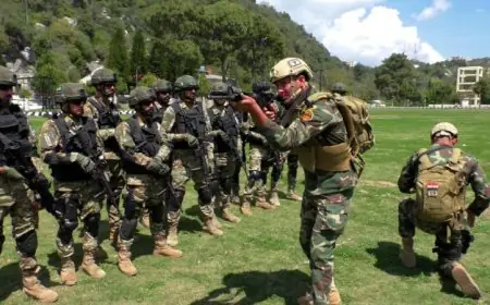 إنطلاق برنامج التدريب المشترك بين مصر وباكستان “رعد – 2” بالصور