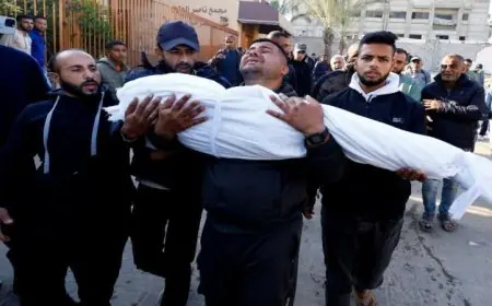 استشهاد 3 فلسطينيين نتيجة قصف الاحتلال الإسرائيلي على غزة وخان يونس